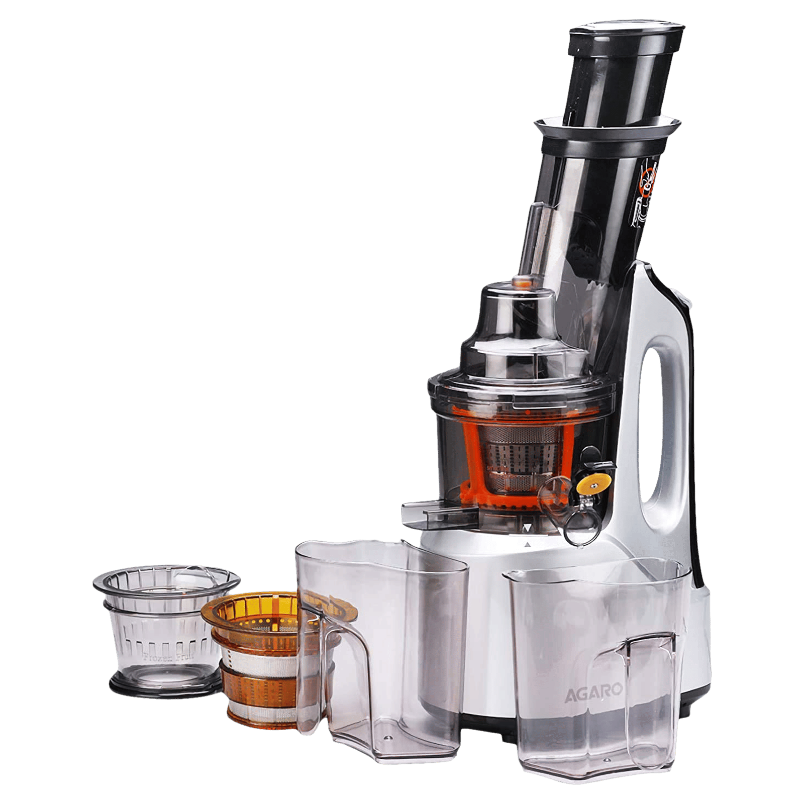 AGARO Imperial cold press slow juicer in grey and black