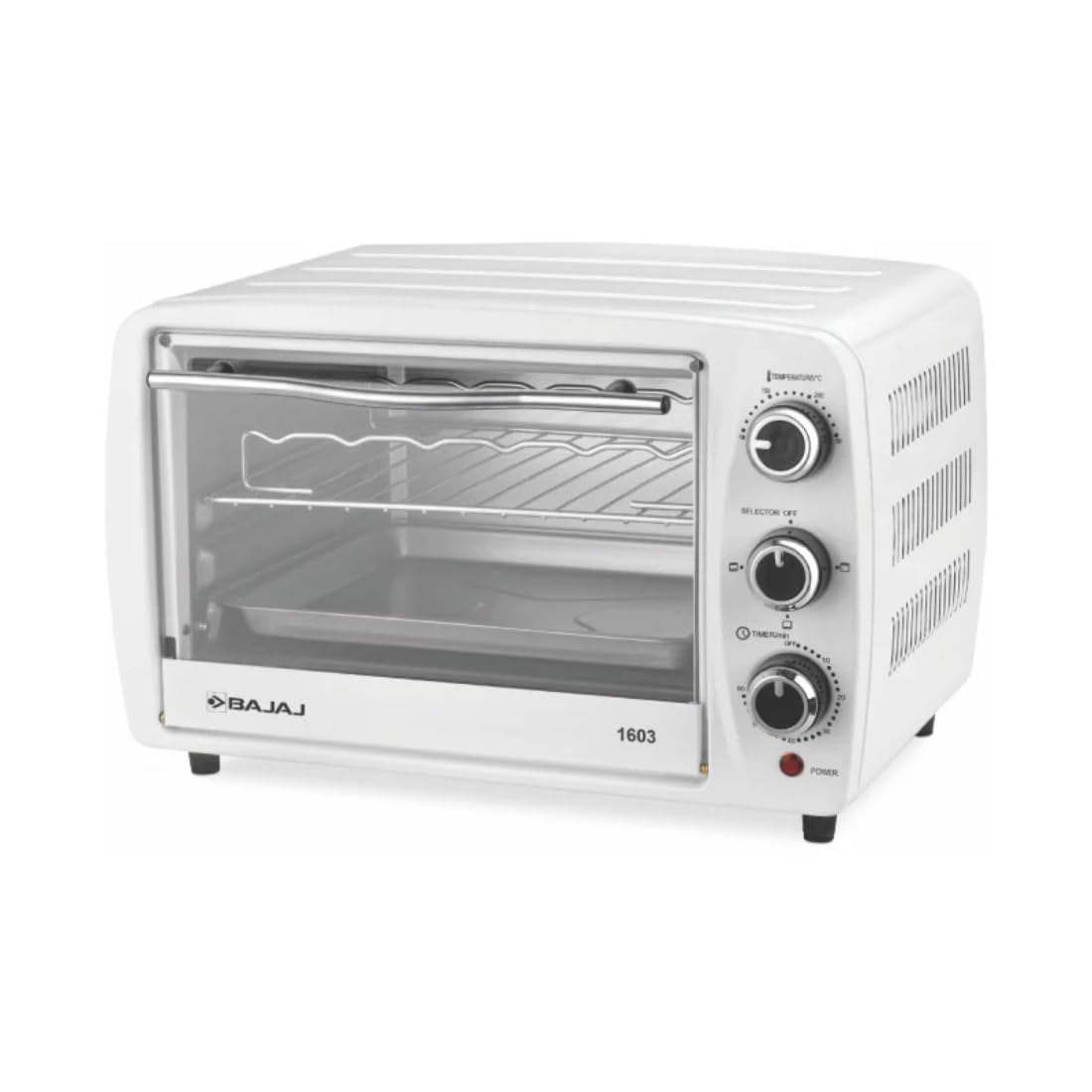 Bajaj 1603 16 litre oven toaster grill in white